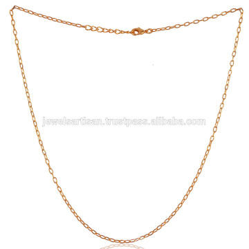 Yellow Gold Plated Chain Good Quality Chain